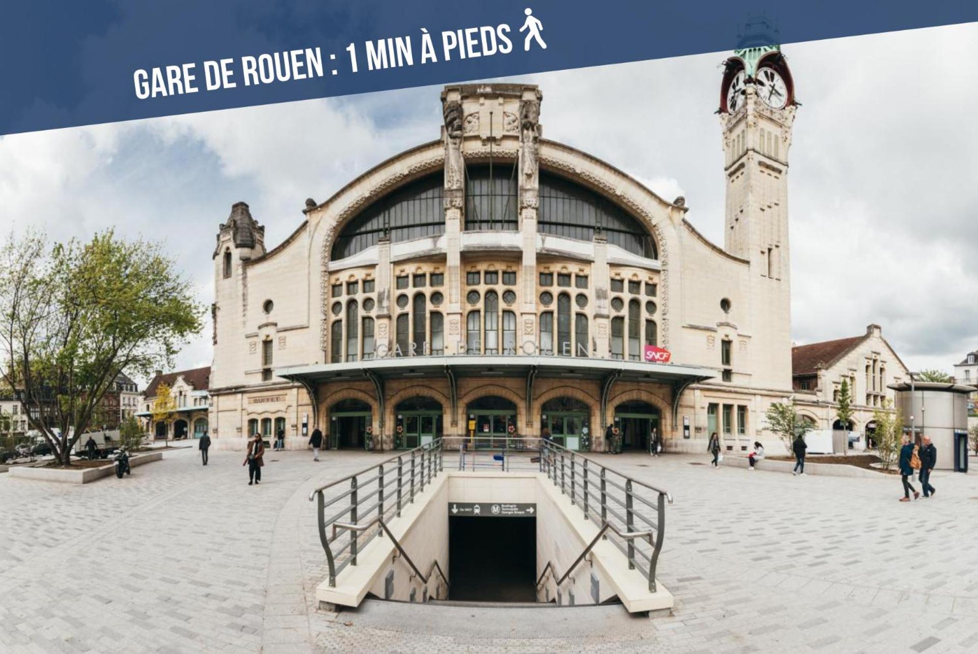 Appartement L'aurore Berbere, Hypercentre De Rouen, Au Calme